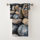 Pebble Mosaic Badhandtuch Set (Insitu)