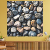 Pebble Mosaic Leinwanddruck (Insitu (Wohnzimmer))