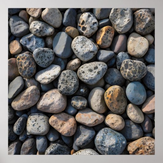 Pebble Mosaic Poster (Vorne)