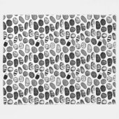 Pebble Pattern Fleecedecke (Vorderseite (Horizontal))