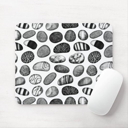 Pebble Pattern Mousepad (Mit Mouse)