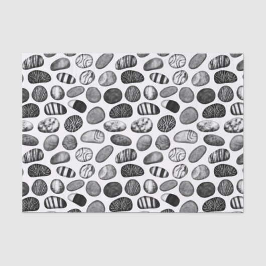 Pebble Pattern Seidenpapier (Vorderseite)