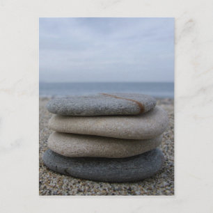 Pebble Pile Postcard Postkarte
