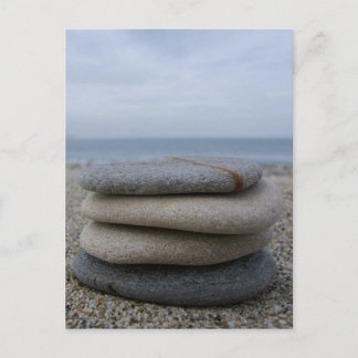 Pebble Pile Postcard Postkarte