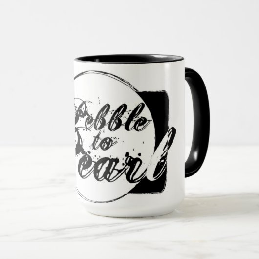 Pebble to Pearl Tasse (VorderseiteRechts)