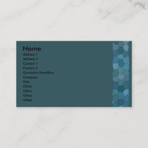 Pebbled Grenze Visitenkarte