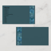 Pebbled Grenze Visitenkarte (Vorne/Hinten)