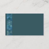 Pebbled Grenze Visitenkarte (Rückseite)