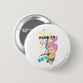 PEBBLES™ 80er Punk Button (Vorne & Hinten)