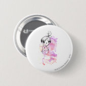 PEBBLES™ Aquarellskizze Button (Vorne & Hinten)