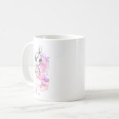 PEBBLES™ Aquarellskizze Kaffeetasse (Vorderseite Links)