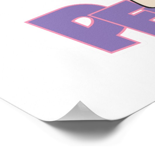 PEBBLES™ aus dem Gestein Poster (Ecke)