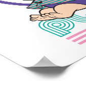 PEBBLES™ & BAM™ Kassettenspieler Poster (Ecke)