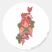 PEBBLES™ Daddy's Girl Runder Aufkleber (Vorderseite)