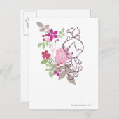 PEBBLES™ eine Süsse in den Blume Postkarte (Vorne/Hinten)