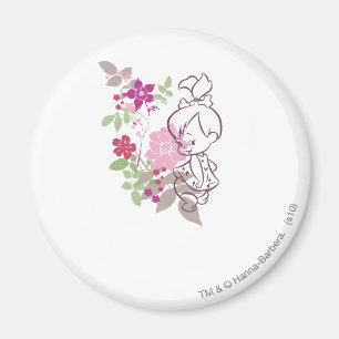 PEBBLES™ eine Süsse in den Blumen Magnet