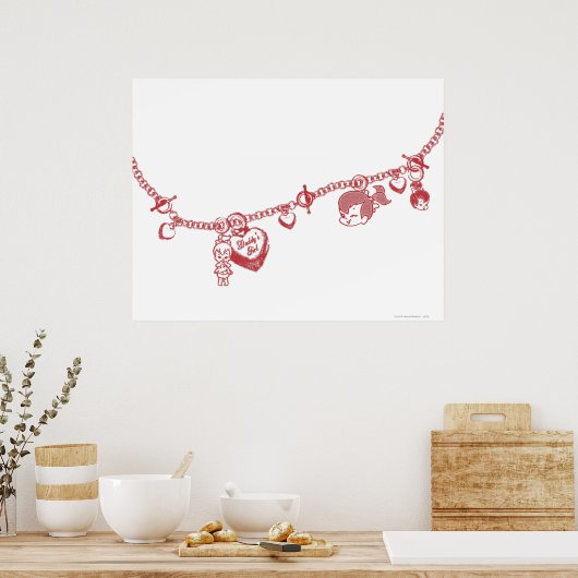 PEBBLES™ Freundschaftskette Poster (Küche)