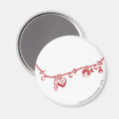 PEBBLES™ Friendship Chain Magnet (Vorderseite/Rückseite)