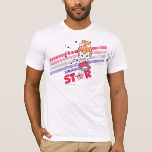 PEBBLES™ glänzende Sterne T-Shirt