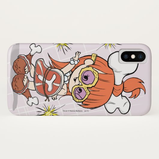 PEBBLES™ Goes Gaga Case-Mate iPhone Hülle (Rückseite (Horizontal))