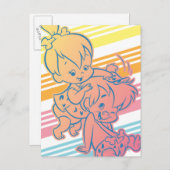 PEBBLES™ Grooming Bam Bam Postkarte (Vorne/Hinten)