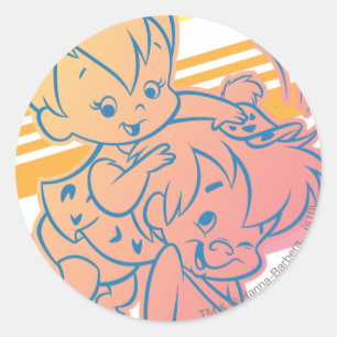 PEBBLES™ Grooming Bam Runder Aufkleber