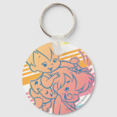 PEBBLES™ Grooming Bam Schlüsselanhänger (Vorderseite)