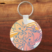 PEBBLES™ Grooming Bam Schlüsselanhänger (Vorderseite)