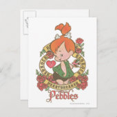 PEBBLES™ Heartbreaker Postkarte (Vorne/Hinten)