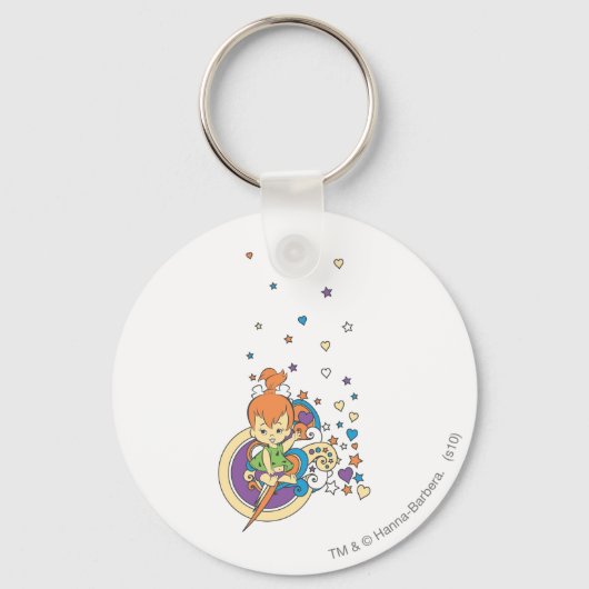 PEBBLES™ in den Sternen � Schlüsselanhänger (Vorderseite)