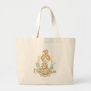 PEBBLES™ in der Lotos-Blume Jumbo Stoffbeutel