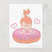 PEBBLES™ in Donut Postkarte (Vorderseite)