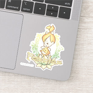 PEBBLES™ in Lotus-Blume Aufkleber