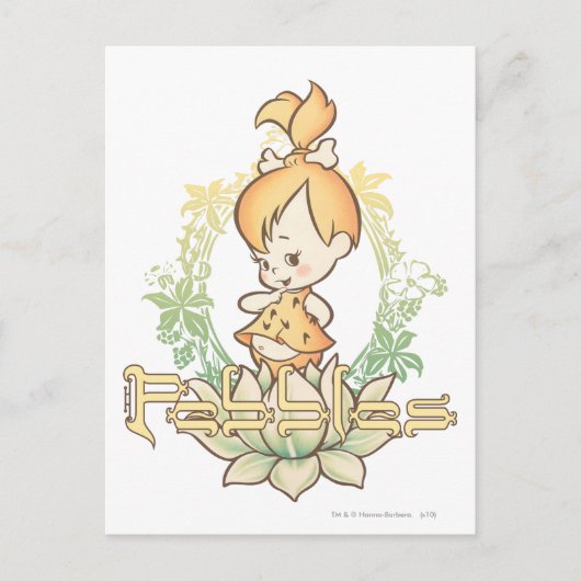 PEBBLES™ in Lotus-Blume Postkarte (Vorderseite)