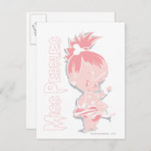 PEBBLES™ in Pink Postkarte (Vorne/Hinten)