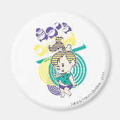 PEBBLES™ Kind der 80er Jahre Magnet (Vorne)