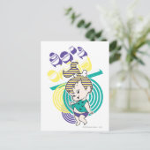 PEBBLES™ Kind der 80er Jahre Postkarte (Stehend Vorderseite)