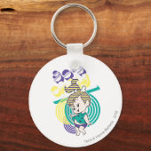 PEBBLES™ Kind der 80er Jahre Schlüsselanhänger (Vorderseite)