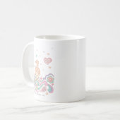PEBBLES™ Liebe Wirbel Kaffeetasse (Vorderseite Links)