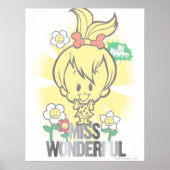 PEBBLES™ Miss Wonderful Poster (Vorne)