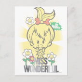 PEBBLES™ Miss Wonderful Postkarte (Vorderseite)