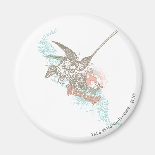 PEBBLES™ Nature Girl Magnet (Vorne)