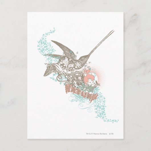 PEBBLES™ Nature Girl Postkarte (Vorderseite)