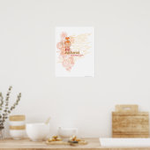 PEBBLES™ Natürliche Schönheit Poster (Küche)