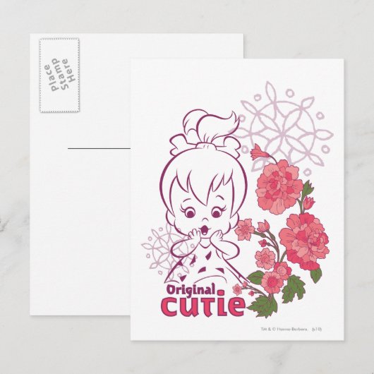 PEBBLES™ Original-Süsse Postkarte (Vorne/Hinten)