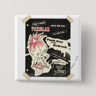 PEBBLES™ Punkrock-Legende Button