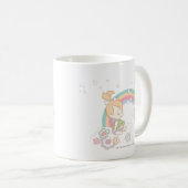 PEBBLES™ Rainbow and Flower Clouds Kaffeetasse (VorderseiteRechts)