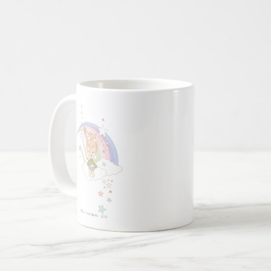PEBBLES™ Rainbow Stars Kaffeetasse (Vorderseite Links)