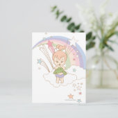 PEBBLES™ Rainbow Stars Postkarte (Stehend Vorderseite)