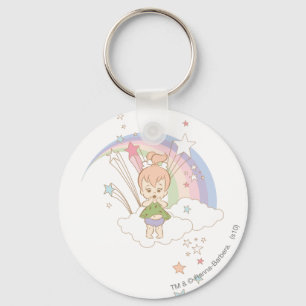 PEBBLES™ Regenbogen-Sterne Schlüsselanhänger